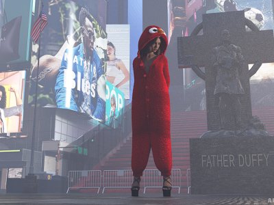 (UHD) Times Square: Living the American Dream