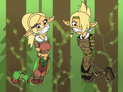 Evangelyne and Cleophee suspended.jpg