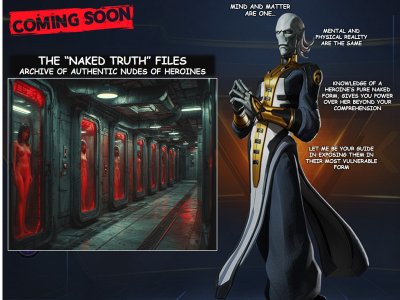 Coming to the Dark Archive- "The Naked Truth Files" - authentic nudes