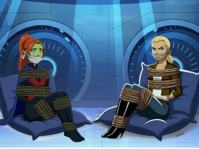 Miss Martian and Artemis nightmare.jpg