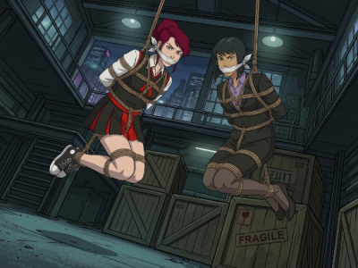 April and Karai suspended.png