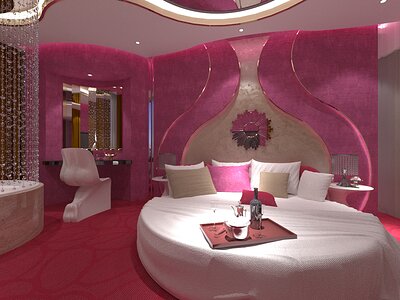 Love hotel view two for Daz Studio and other 3d software
