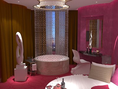 Love hotel view three for Daz Studio and other 3d software