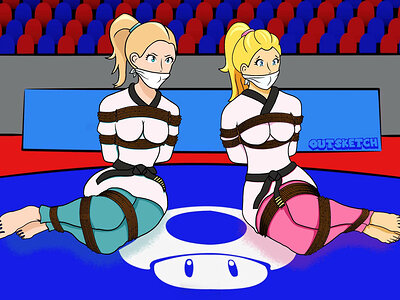 Rosalina and Peach taekwondo neutralized.jpg