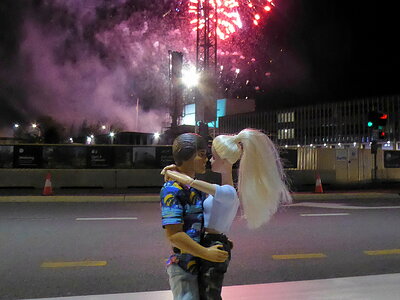 Babs and Kenny wish yous all a Happy New Year