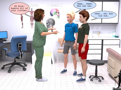 Nurse Barbara Meets Beavis & Butt-Head