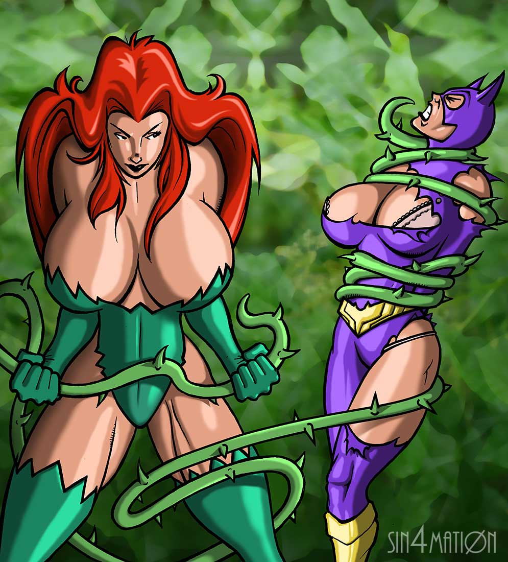 Batgirl & Poison Ivy