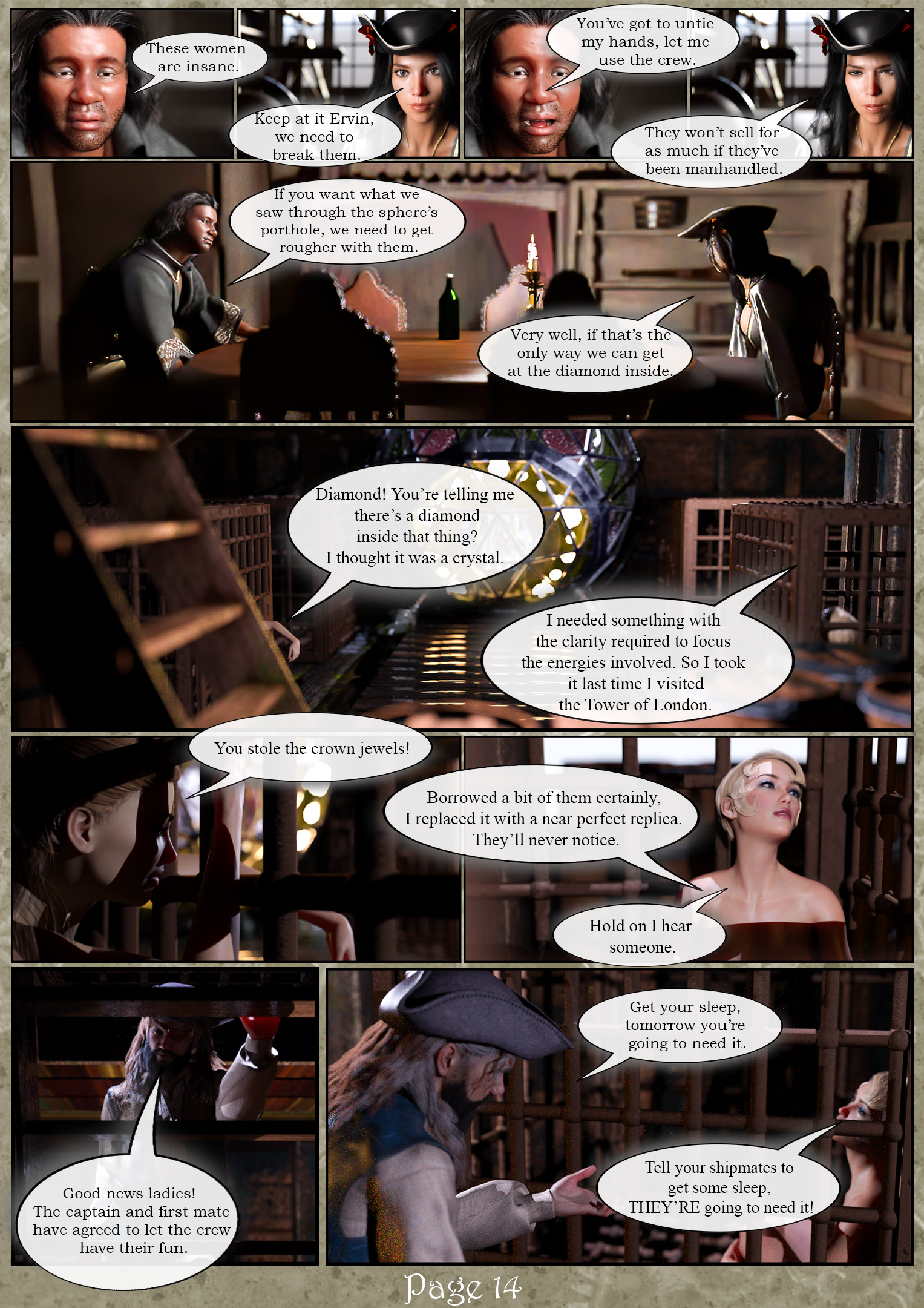 Berseh & Tawny Steampunk Adventures - Page 14