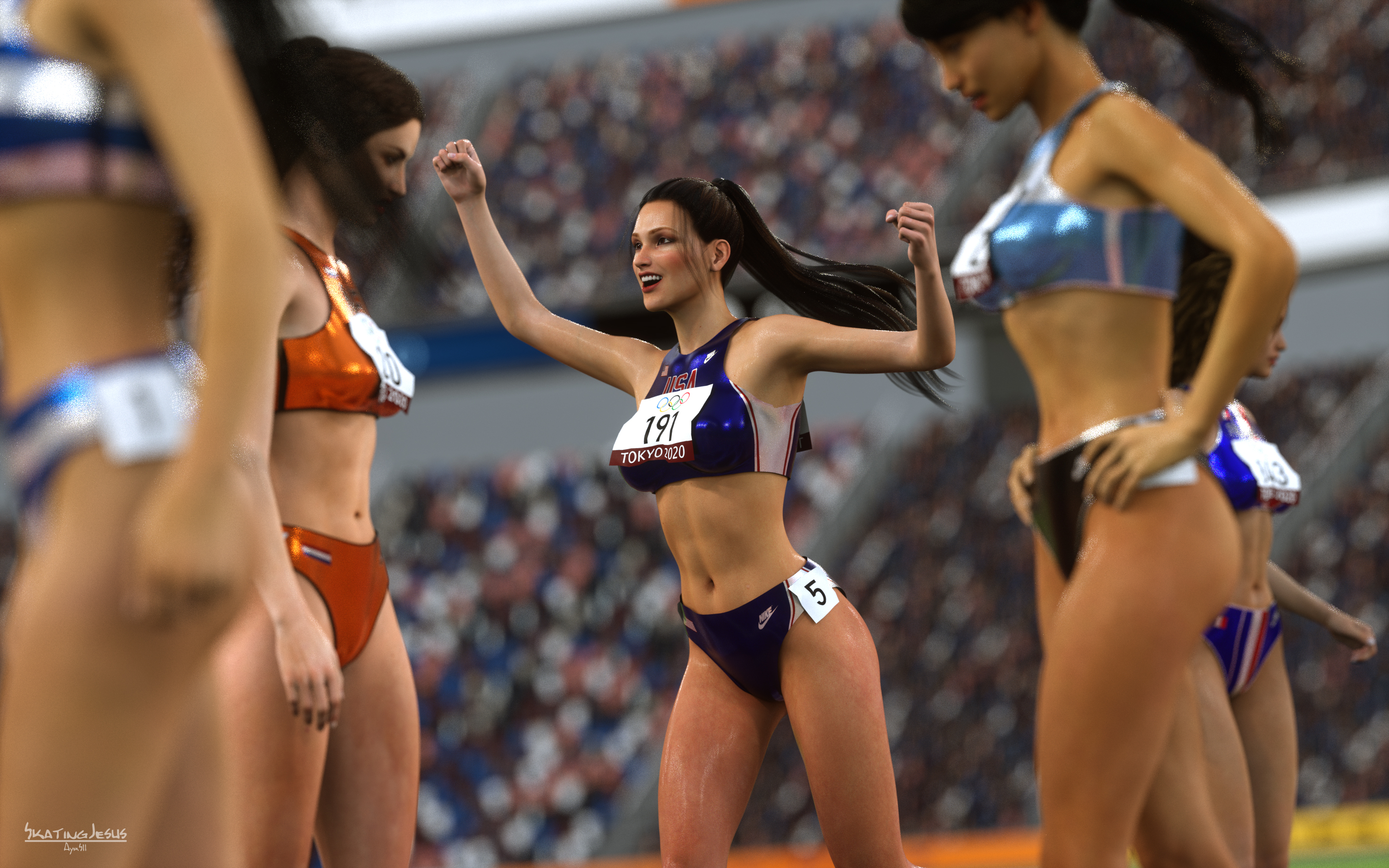 Olympics - Tokyo 2020 - The 400m Finals 004.jpg