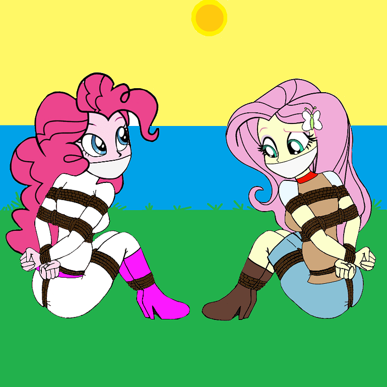 Pinkie Pie and Fluttershy worry.png