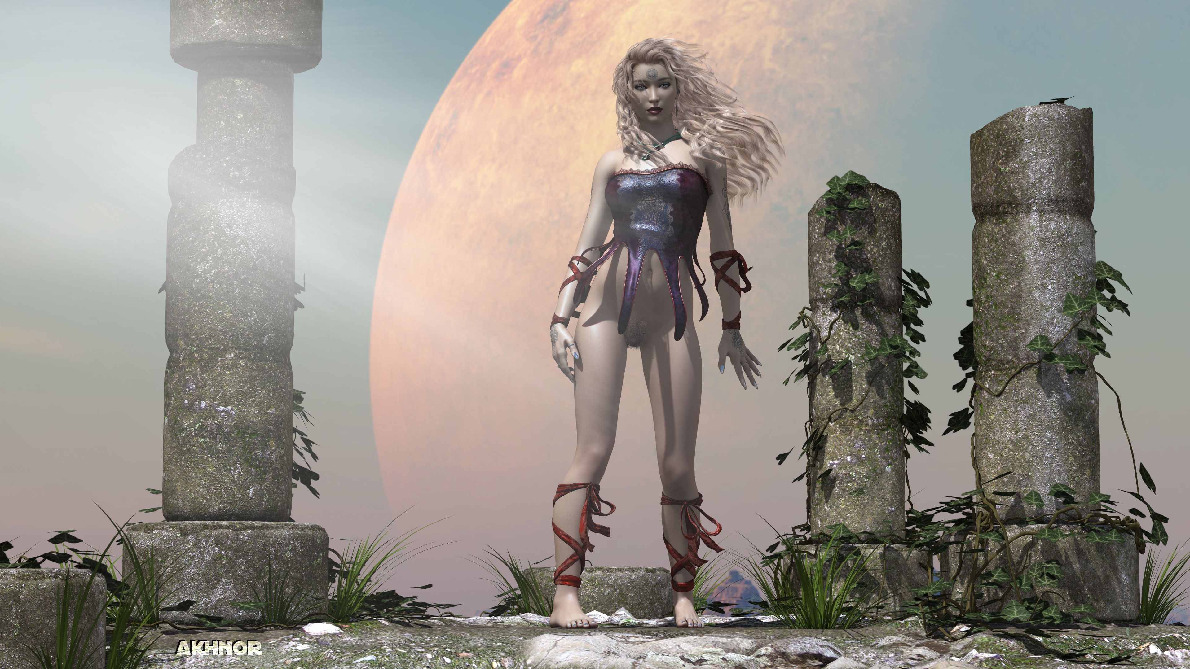 Priestress of the moon Aviel