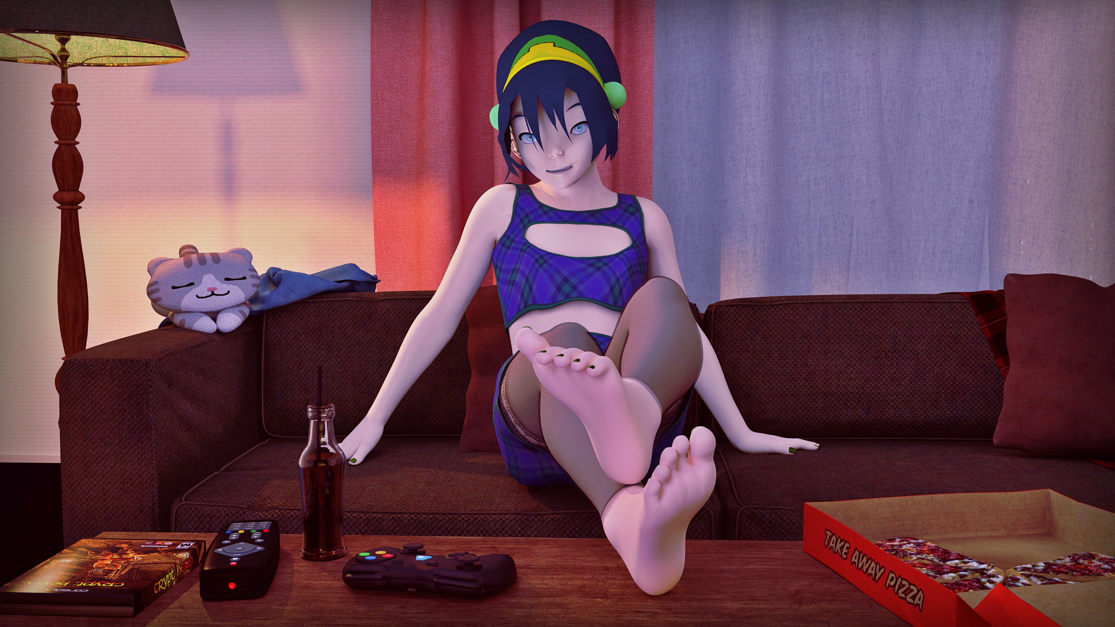 Toph Relaxing