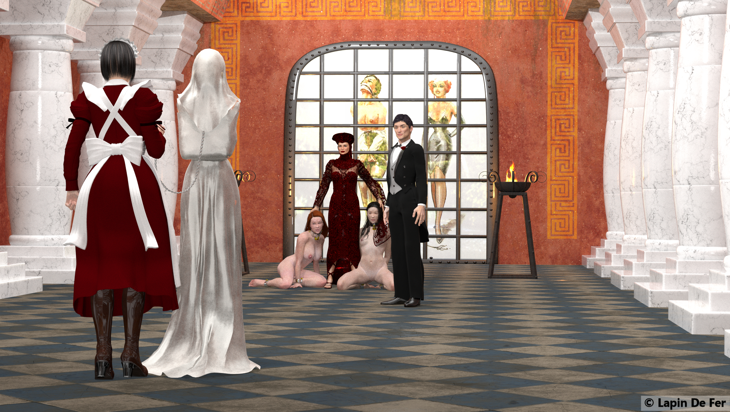 Venus Corset Wedding Hall 2 - The Groom is waiting