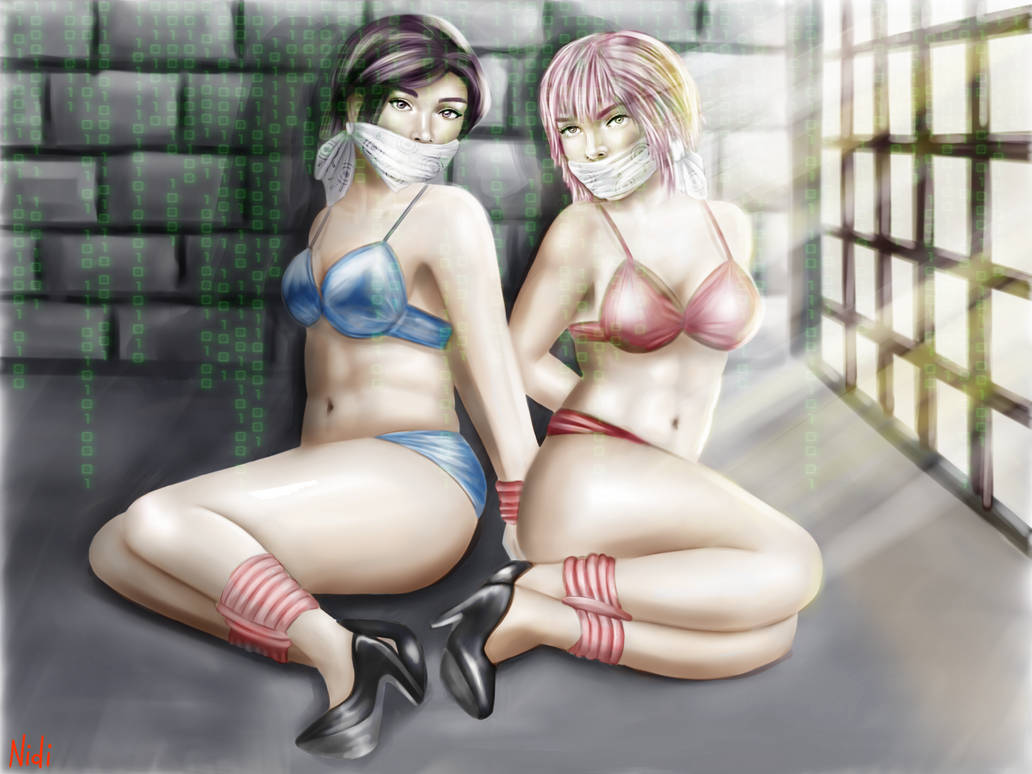Yumi and Aelita prisoners on Matrix.jpg